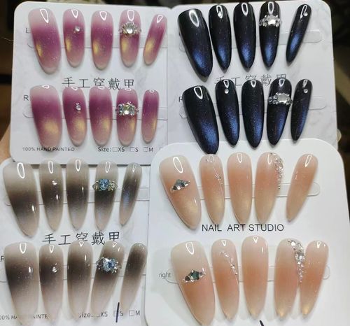 The new handcrafted, custom-made press-on nails are reusable, offering a high-end, luxurious feel.