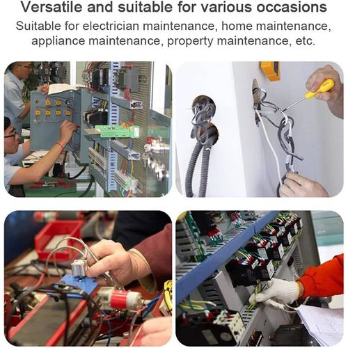 5-in-1 Wire Cutter Stripping Tool Wire Stripper Plier Cutter Crimping Tools Specialized Electrician Pliers