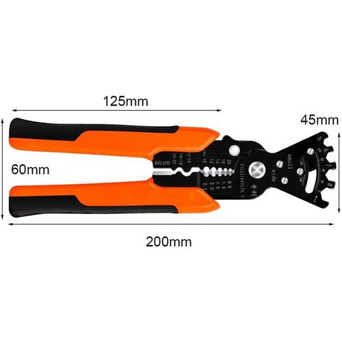 5-in-1 Wire Cutter Stripping Tool Wire Stripper Plier Cutter Crimping Tools Specialized Electrician Pliers