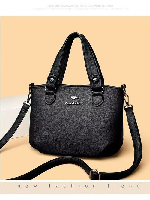 🔥 2026 Luanda 🔥 Nova Mala de Luxo Fumddaishu – Grande Capacidade, Couro Premium e Elegância Total, para Mão ou Ombro! 💎👜