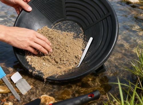 🔥 Lançamento 2025 | Quantidades Limitadas⏳ Bacia Profissional de Garimpo – Encontre Ouro com Mais Facilidade! 🪙⛏️