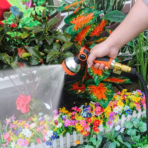 🔥 Mangueira Expansível de Alta Pressão com Pistola Multifuncional — Não Enrola, Super Forte e Fácil de Guardar 💦