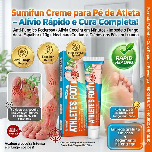 😖 Mau Cheiro + Coceira? | Sinal de Infecção! Creme Anti-Fúngico – Resolve em Poucos Dias 🔥Dois (comprar um, obter um grátis)