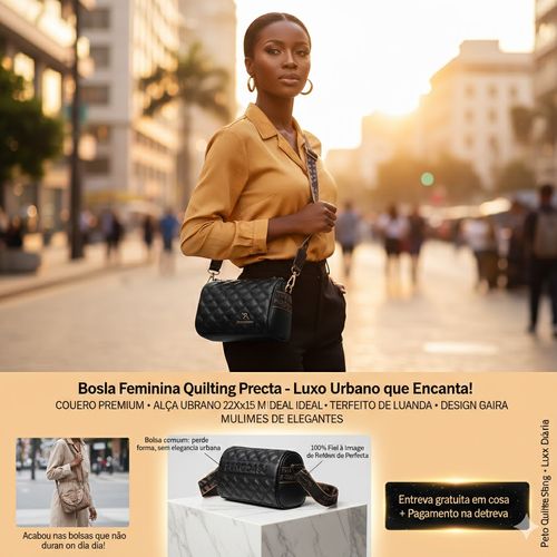 🎀Lançamento 2026 | 💎Quantidades Limitadas⏳ Bolsa Feminina em Losango – Elegância Moderna | Alça Larga Ajustável Ombro & Crossbody 👜