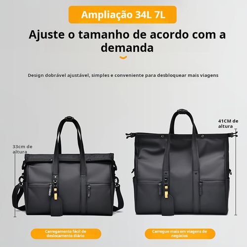 🔥 Nova tendência 2025 chegou! Bolsa masculina com design premium e espaço de sobra. 💥 Estoque limitado – peça já a sua!