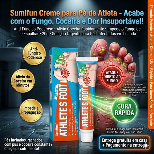 😖 Mau Cheiro + Coceira? | Sinal de Infecção! Creme Anti-Fúngico – Resolve em Poucos Dias 🔥Dois (comprar um, obter um grátis)