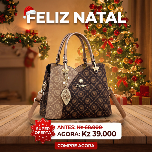 🔥 Lançamento 2025 | Bolsa de Luxo Feminina | Elegância Estampada | Bolsa de Ombro & Crossbody Fashion | Design Exclusivo | Alta Qualidade | Perfeita para Presentes | Moda Feminina Angola | Bolsa Estilosa e Versátil | Tendência 2025 | Estoque Limitado | Entrega em Luanda