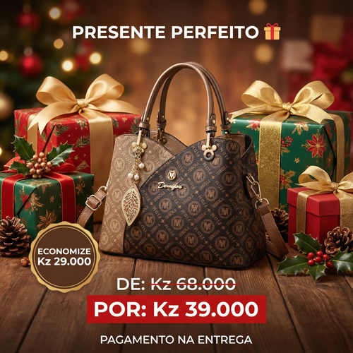 🔥Lançamento 2025 | Quantidades Limitadas⏳ Bolsa de Luxo Feminina – Elegância Estampada | Bolsa de Ombro & Crossbody Fashion 👜💖