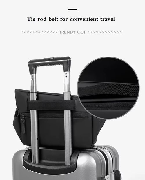 🔥 2025 Nova bolsa transversal impermeável – Leve, prática e cheia de estilo para todas as ocasiões! 🖤🎒