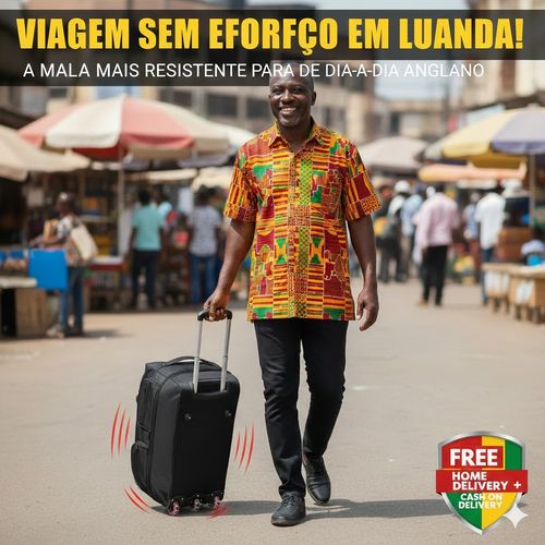 🔥🚀 Uma mala, três usos — Carrinho, mochila e bolsa de mão 🧳