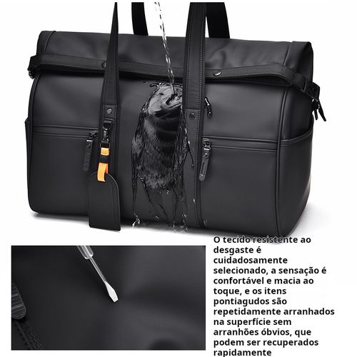 🔥 Nova tendência 2025 chegou! Bolsa masculina com design premium e espaço de sobra. 💥 Estoque limitado – peça já a sua!