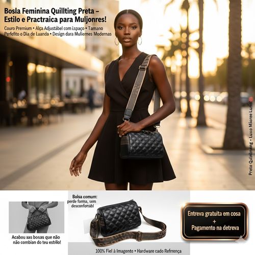 🎀Lançamento 2026 | 💎Quantidades Limitadas⏳ Bolsa Feminina em Losango – Elegância Moderna | Alça Larga Ajustável Ombro & Crossbody 👜