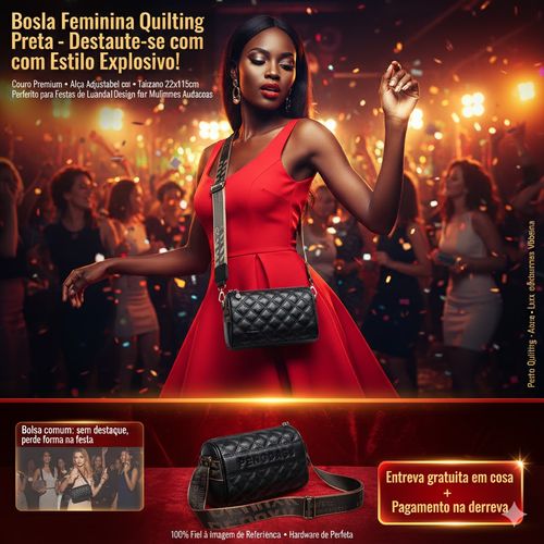 🎀Lançamento 2026 | 💎Quantidades Limitadas⏳ Bolsa Feminina em Losango – Elegância Moderna | Alça Larga Ajustável Ombro & Crossbody 👜