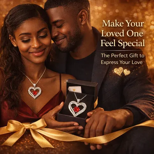 ❤️Luanda 🚀 | Colar Coração G2 💎🎁 — Já Vem com Caixa de Presente