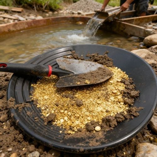 🔥 Lançamento 2025 | Quantidades Limitadas⏳ Bacia Profissional de Garimpo – Encontre Ouro com Mais Facilidade! 🪙⛏️