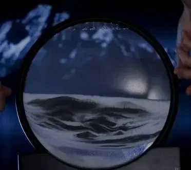 💥💥💥Best-selling creative 3D flow sand painting figurine small hill handicraft💥