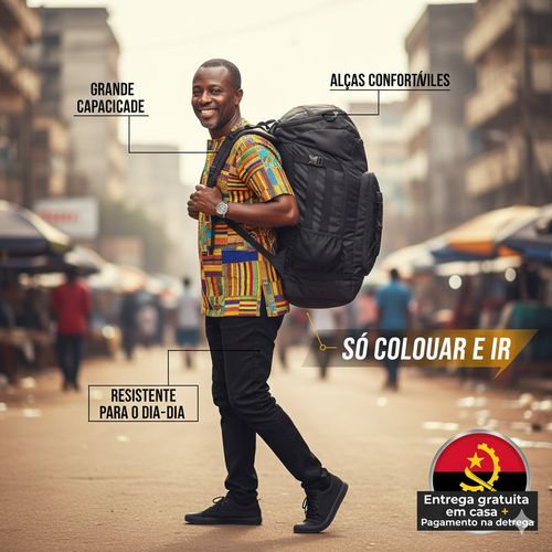 🔥🚀 Uma mala, três usos — Carrinho, mochila e bolsa de mão 🧳