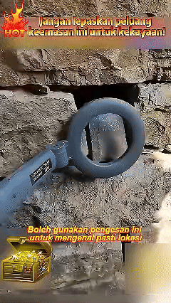 🔥 2025 Novo Detector de Metais Portátil – Alta sensibilidade, design dobrável, perfeito para aventuras ao ar livre! 🔍⚒️