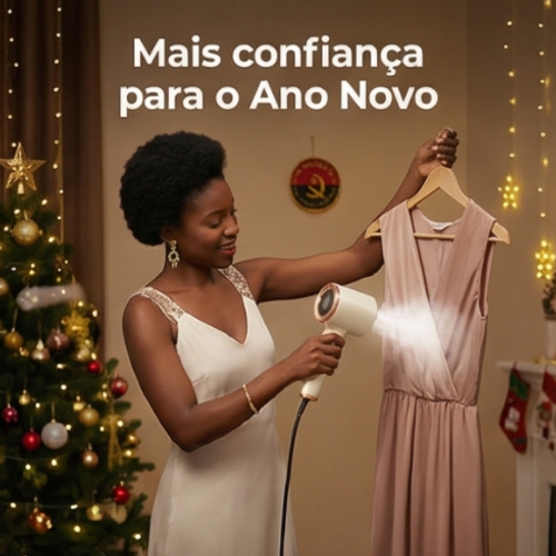 🌟💼🔥Luanda | Ferro de Passar a Vapor Portátil 👚💨 Compacto e Leve 👜✨ | Uso Diário Fácil 👍💡 | Passa Roupa Sem Esforço 💪🧵 Trabalho 🏢 e Viagens ✈️
