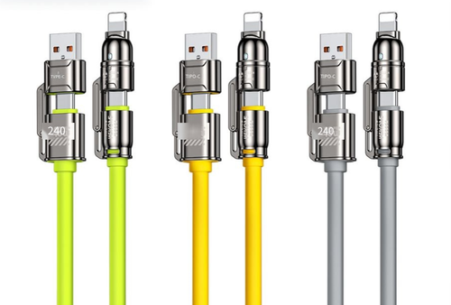 Linha cabo carregamento multifuncional para recarregar