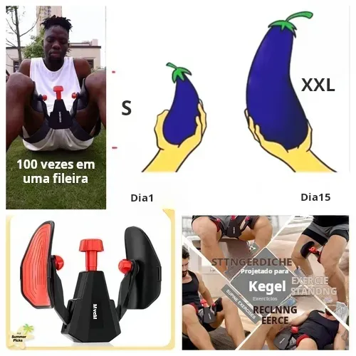 Treinador Kegel Profissional – Exercitador de Pernas e Quadris, Aparelho de Exercícios Pélvicos Masculino e Feminino, Ajustável com Resistência, Portátil para Casa, Escritório e Viagem. Ideal para fortalecer coxas, glúteos, assoalho pélvico, abdômen e melhorar saúde íntima com treino simples e eficaz.