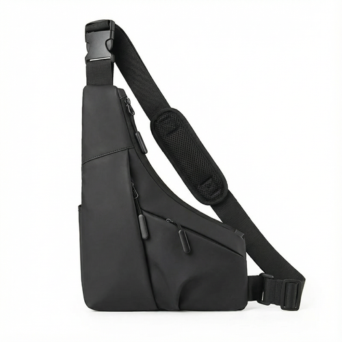 🎒🔐 Bolsa Triangular Impermeável—Antirroubo 🔐 Durable 💪 Super Leve—Perfeita para Motas 🏍️ Transporte Público 🚍 e Ruas de Luanda 🌇