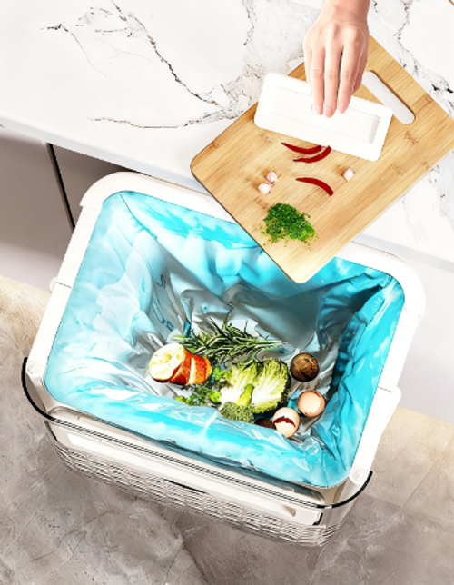 🗑️ A cozinha está sempre bagunçada? Experimente este lixo de parede compacto — economiza espaço e mantém tudo limpo! ✨ 🔥 Promoção por tempo limitado!