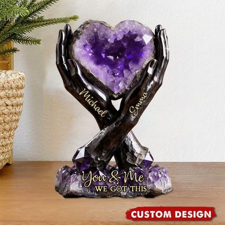 Personalized acrylic plaques for couples-These are ours.