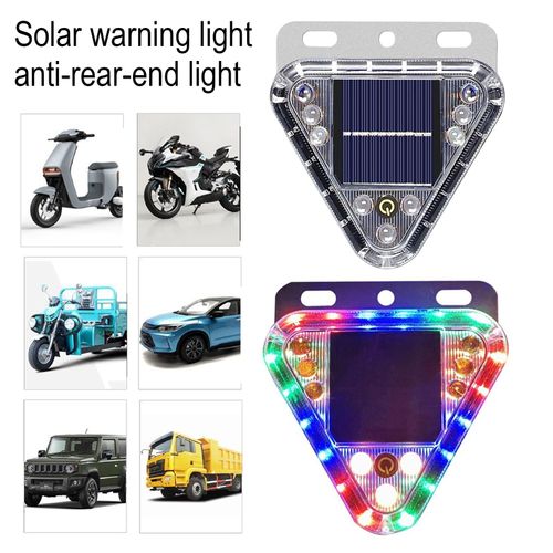 🔥2026 New Arrival🔥🌞💡🚛 Waterproof Solar-Powered Truck Tail Warning Light👇