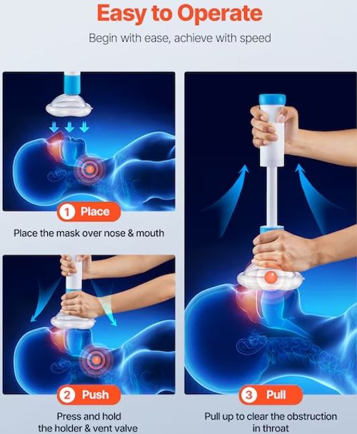 🧯Portable anti-choking first aid device