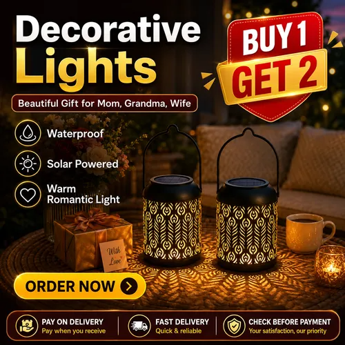 🔥HOT SALE🔥 COD！Cross-Border Solar-Powered Outdoor Wall Lamps: Projection Lamps Featuring Mandala, Sunflower, and Peony Designs for Exterior Walls