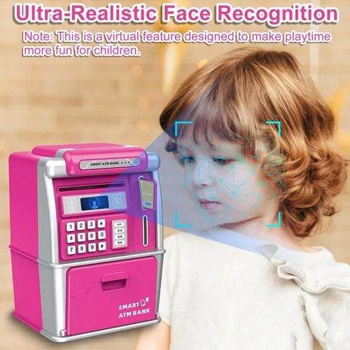 🔥Hot Seller🔥 COD！Cross-Border ATM-Style Piggy Bank: Large Capacity, Smart PIN and Card Access, Children's Savings Bank