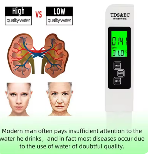 2026 All-New 4 in 1 Digital Water Tester