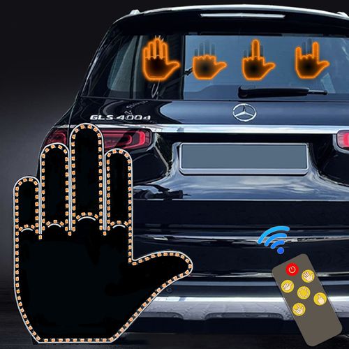 Interesting Rear Advertising Equipment with Luminous LED Display Light Sign