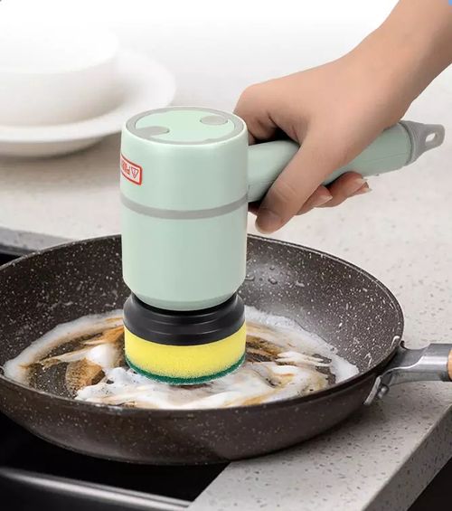 2026 New Hot Sale Custom Waterproof Silent Magic Replaceable 2 Brush Heads Electric Cleaning Brush