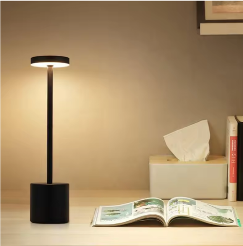 High Quality of the Touch Led Charging Portable Metal LED Cordless Lamp Stepless Dimming Rechargeable Touch Control.
