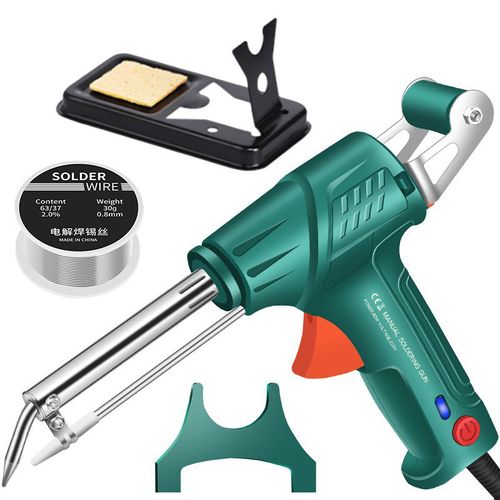 Automatic Feed Handheld Pistol Grip Soldering Iron Gun Kit Welding Tool for Easy Use