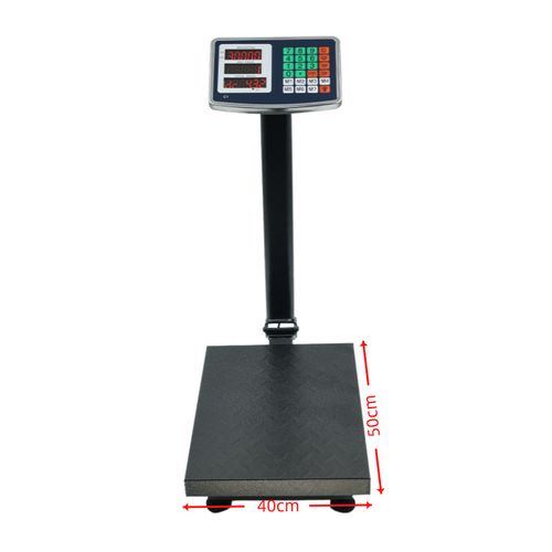 Electronic Digital Platform Scale 300KG LED Display High Precision Commercial Weighing Scale Ghana