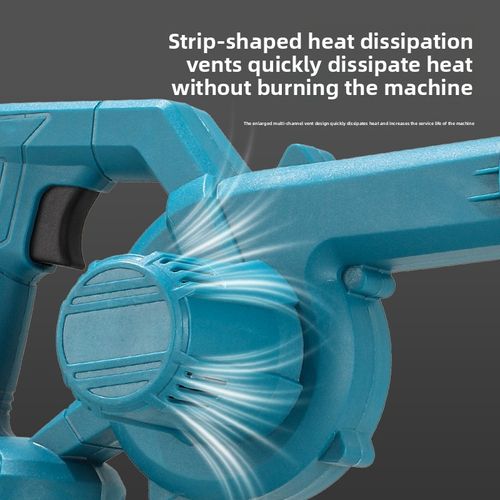 New DIY Industrial Small Blowing Suction Dual-Purpose Electric Dust Collector Raw Charcoal Hair Dryer Rechargeable Lithium