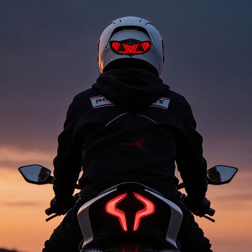 Three in One Multi Purpose App Custom Pattern Display Smart Induction Mode Memory High Brightness Led B3 Bicycle Tail Light