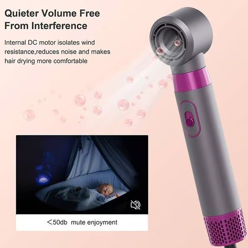 5-in-1 Hot Air Brush: Dry, Straighten & Curl All In One! 💇♀️