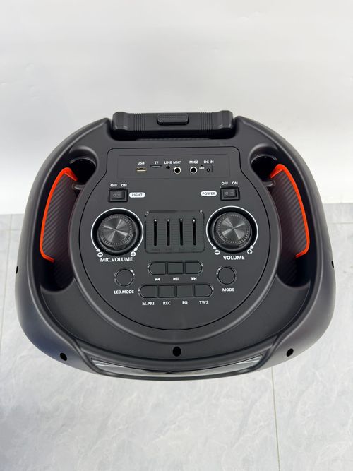 New NDR-325 Rechargeable Wireless Phone 15 Inch Floor Rgb Party Karaoke Speakers for Sale