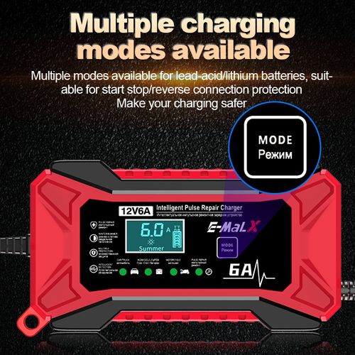 12V Portable Multi-Vehicle Battery Charger Maintainer Wireless Charging for Car Motorcycle TEISI Brand OEM Manufacturer