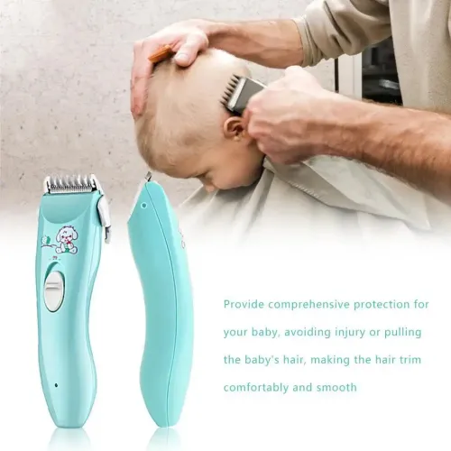 Quiet Baby Hair Clipper – Safe, Gentle & Pain-Free Trims! 👶✂️