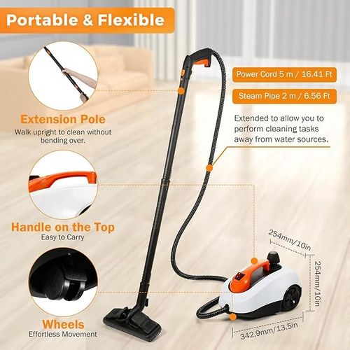 Popular Commercial Handheld Steam Cleaner for High-Pressure Car and Kitchen Cleaning in 2026