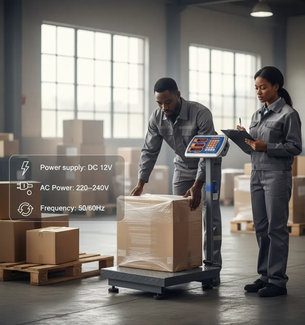 Electronic Digital Platform Scale 300KG LED Display High Precision Commercial Weighing Scale Ghana