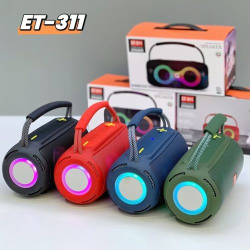 Portable Bluetooth Speaker with RGB Lights – Perfect for Parties in Ghana!