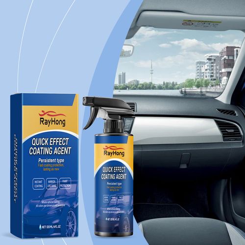 Hot Sales Rayhong Automotive Crystal Paint Surface Brightener Daily Chemicals Hand Spray Wax Car Quick Effect Coating Agent