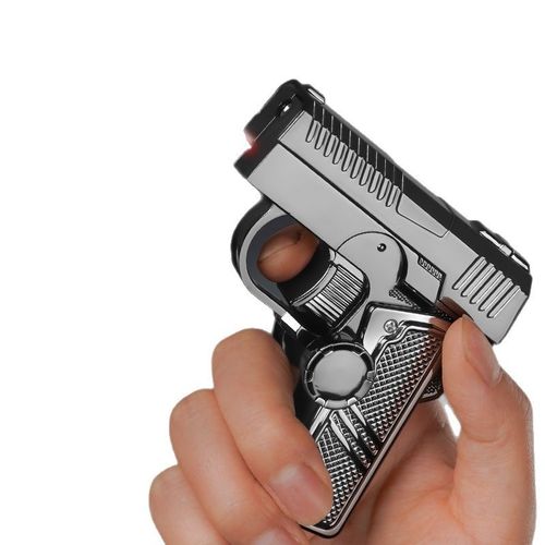 Multifunctional 5-in-1 Stackable Decompression Gyro Lighter Windproof Refillable Butane Fuel Personalized Gift