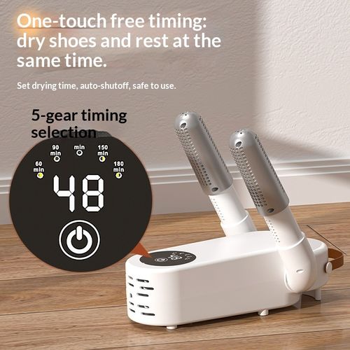 Electric Multi-head Foldable Shoe Dryer with Deodorization & Sterilization Quick-drying Household Appliance